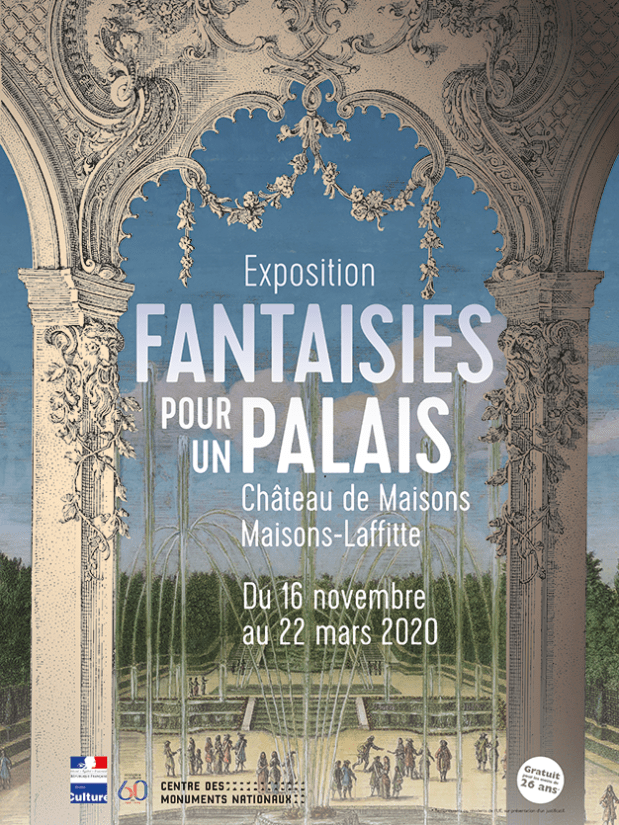 &laquo;&nbsp;Fantaisies pour un palais&nbsp;&raquo;…Une exposition pour redécouvrir le charme irremplaçable de l&rsquo;esthétique rocaille…   Au château de Maisons-Laffitte.