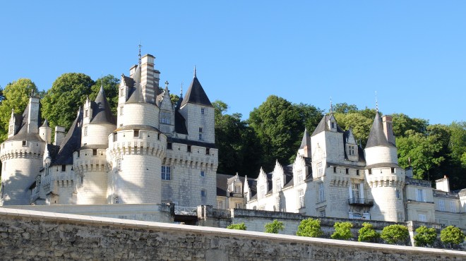 Lumière du matin sur le Château d'Ussé